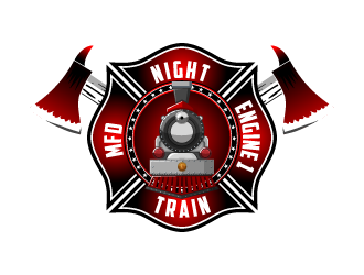 Night Train / Engine 1 logo design by torresace