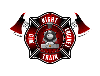 Night Train / Engine 1 logo design by torresace