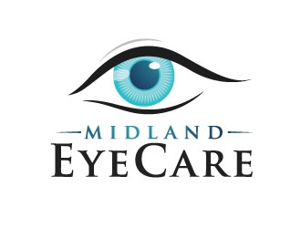 MIDLAND EYECARE logo design by REDCROW