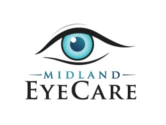 MIDLAND EYECARE logo design by REDCROW