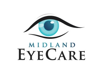 MIDLAND EYECARE logo design by REDCROW