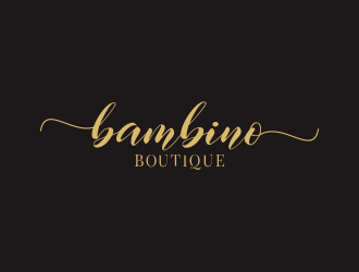 Bambino Boutique  logo design by hatori