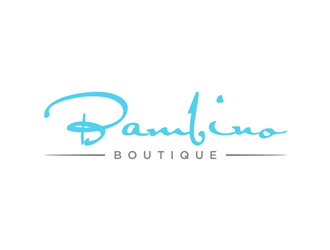 Bambino Boutique  logo design by alby