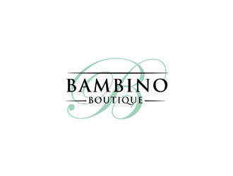 Bambino Boutique  logo design by johana