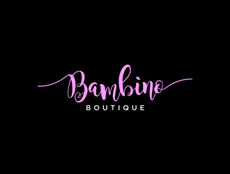 Bambino Boutique  logo design by alby