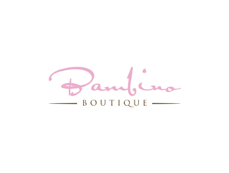 Bambino Boutique  logo design by ndaru