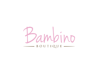 Bambino Boutique  logo design by ndaru