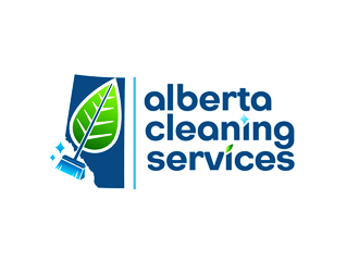 Alberta Cleaning Services logo design by megalogos