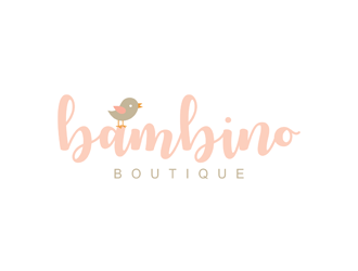 Bambino Boutique  logo design by logolady