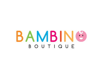 Bambino Boutique  logo design by logolady