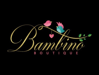 Bambino Boutique  logo design by REDCROW