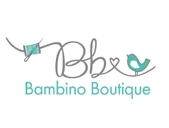 Bambino Boutique  logo design by ingepro