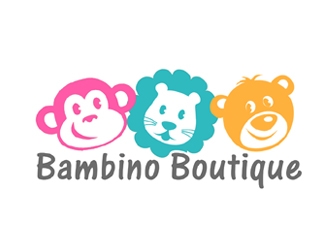 Bambino Boutique  logo design by ingepro