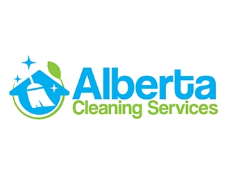 Alberta Cleaning Services logo design by LeoVbox