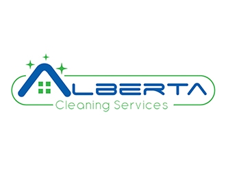 Alberta Cleaning Services logo design by LeoVbox