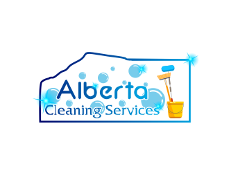 Alberta Cleaning Services logo design by ROSHTEIN