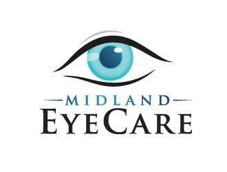 MIDLAND EYECARE logo design by REDCROW