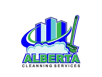 Alberta Cleaning Services logo design by samuraiXcreations