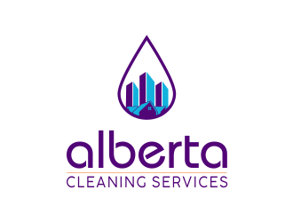 Alberta Cleaning Services logo design by MariusCC