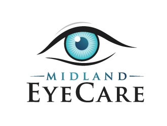 MIDLAND EYECARE logo design by REDCROW