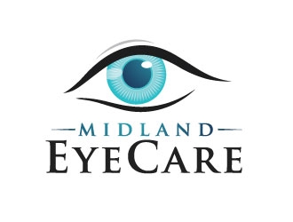 MIDLAND EYECARE logo design by REDCROW