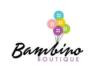 Bambino Boutique  logo design by logolady