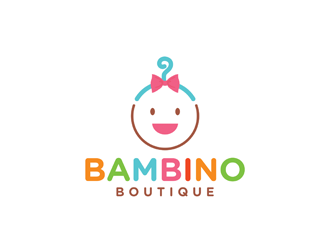 Bambino Boutique  logo design by logolady