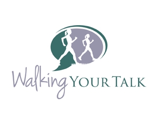 Walking Your Talk logo design by MAXR