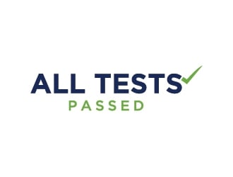 All Tests Passed logo design by Fear