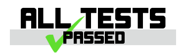 All Tests Passed Logo Design - 48hourslogo