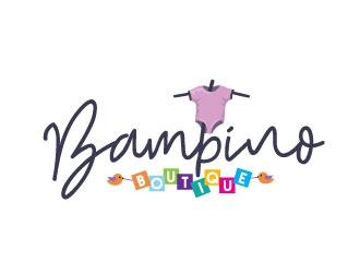 Bambino Boutique  logo design by REDCROW