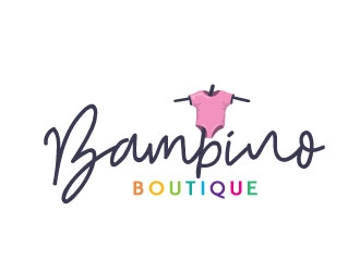 Bambino Boutique  logo design by REDCROW