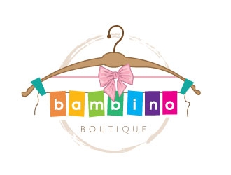 Bambino Boutique  logo design by REDCROW