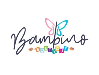 Bambino Boutique  logo design by REDCROW