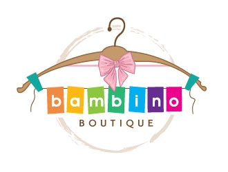 Bambino Boutique  logo design by REDCROW