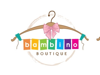 Bambino Boutique  logo design by REDCROW