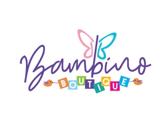 Bambino Boutique  logo design by REDCROW