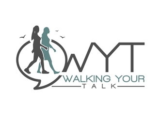 Walking Your Talk logo design by DreamLogoDesign