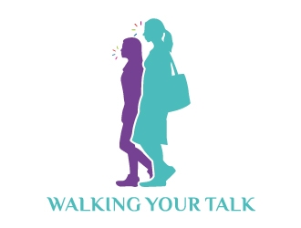 Walking Your Talk logo design by Boomstudioz