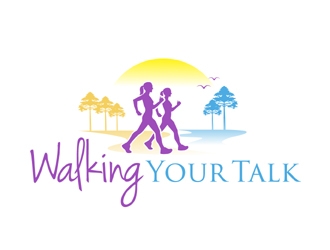 Walking Your Talk logo design by MAXR