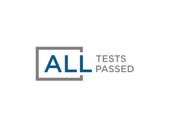 All Tests Passed logo design by nurul_rizkon