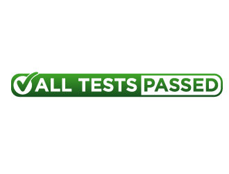 All Tests Passed logo design by gearfx