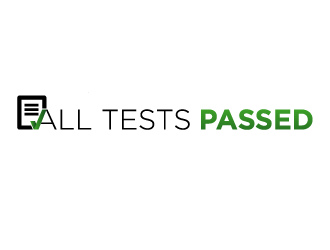 All Tests Passed logo design by gearfx