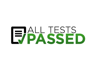 All Tests Passed logo design by gearfx