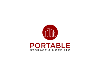 Portable Storage & more LLC logo design by dewipadi