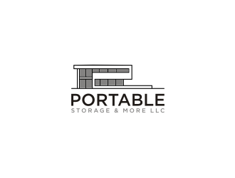 Portable Storage & more LLC logo design by dewipadi