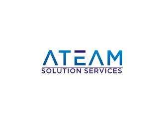 ATEAM Solution Services logo design by BintangDesign