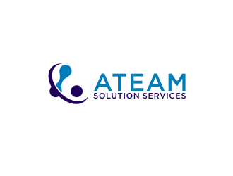 ATEAM Solution Services logo design by BintangDesign