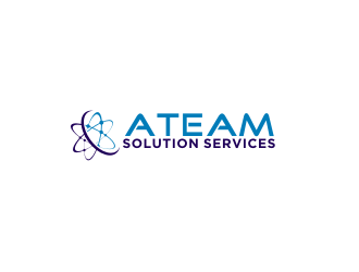 ATEAM Solution Services logo design by BintangDesign