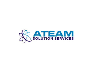 ATEAM Solution Services logo design by BintangDesign